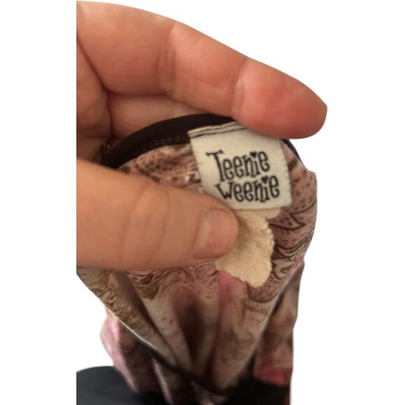 Teenie Weenie Vintage Paisley Bell Sleeve Top - Size XLarge, Fairy Grunge 170 - Picture 6 of 8